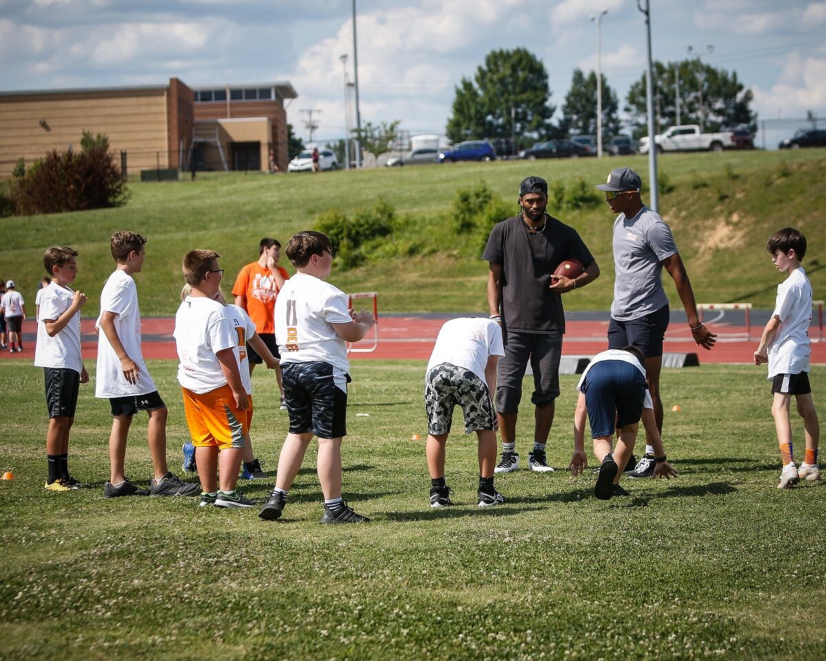 Josh Dobbs football camp 2021